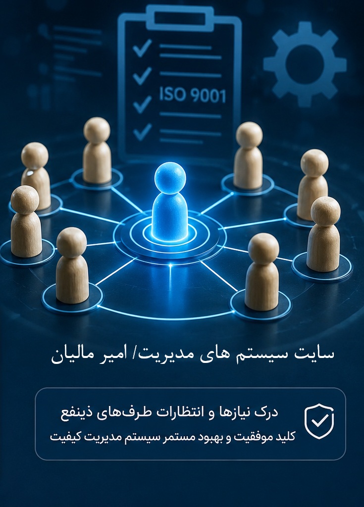What are stakeholders in ISO 9001?
